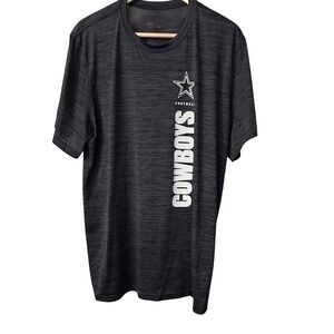Nike NFL Dallas Cowboys Mens XL T-Shirt Dri-FIT Football Dri-Fit Blue Athletic